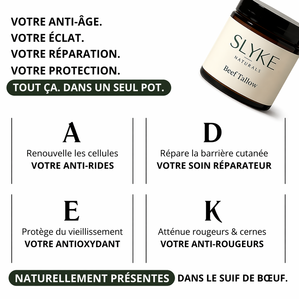 BAUME AU SUIF DE BOEUF